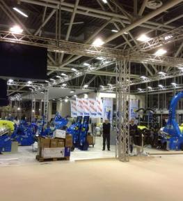 Fiera Bologna EIMA 2016 allestimento fieristico con stand