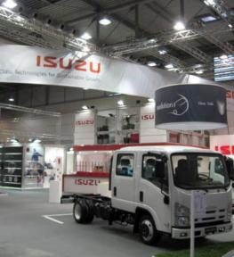 Allestimenti per fiera stand Isuzu