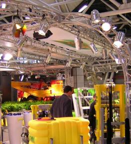 Allestimento stand in fiera