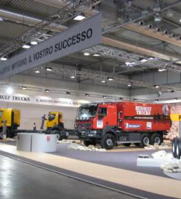Progettazione ed allestimento stand Renault trucks