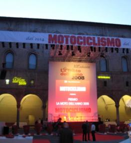 Luci ed effetti luminosi per manifestazione Moto dell'Anno