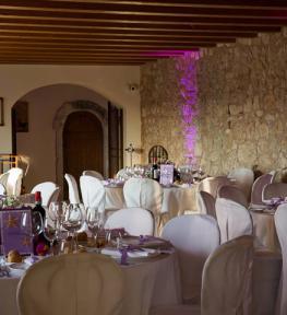 Service luci per festa matrimonio in villa