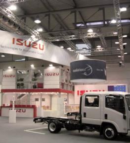 Allestimenti per stand fiera Isuzu