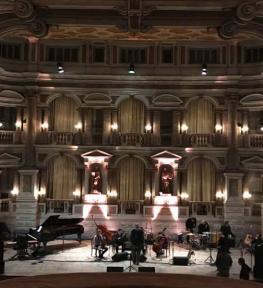 Service luci per evento musicale al Teatre Bibiena