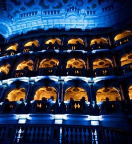 Illuminazione per concerto al teatro Bibiena per il 2° festival Mia Martini