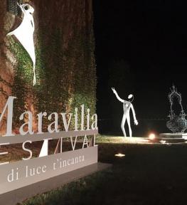 Effetti luci per evento Maravilia Festival 2017